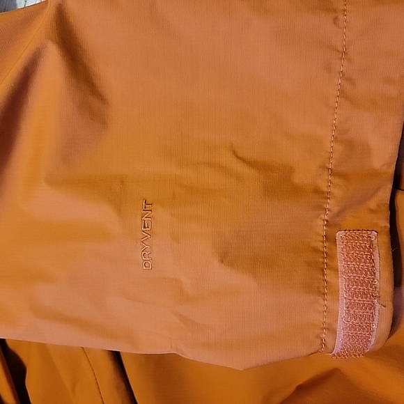 The North Face Windbreaker Adult XXL Dark Orange Full Zip Dry Vent Jacket Pocket - Picture 11 of 15